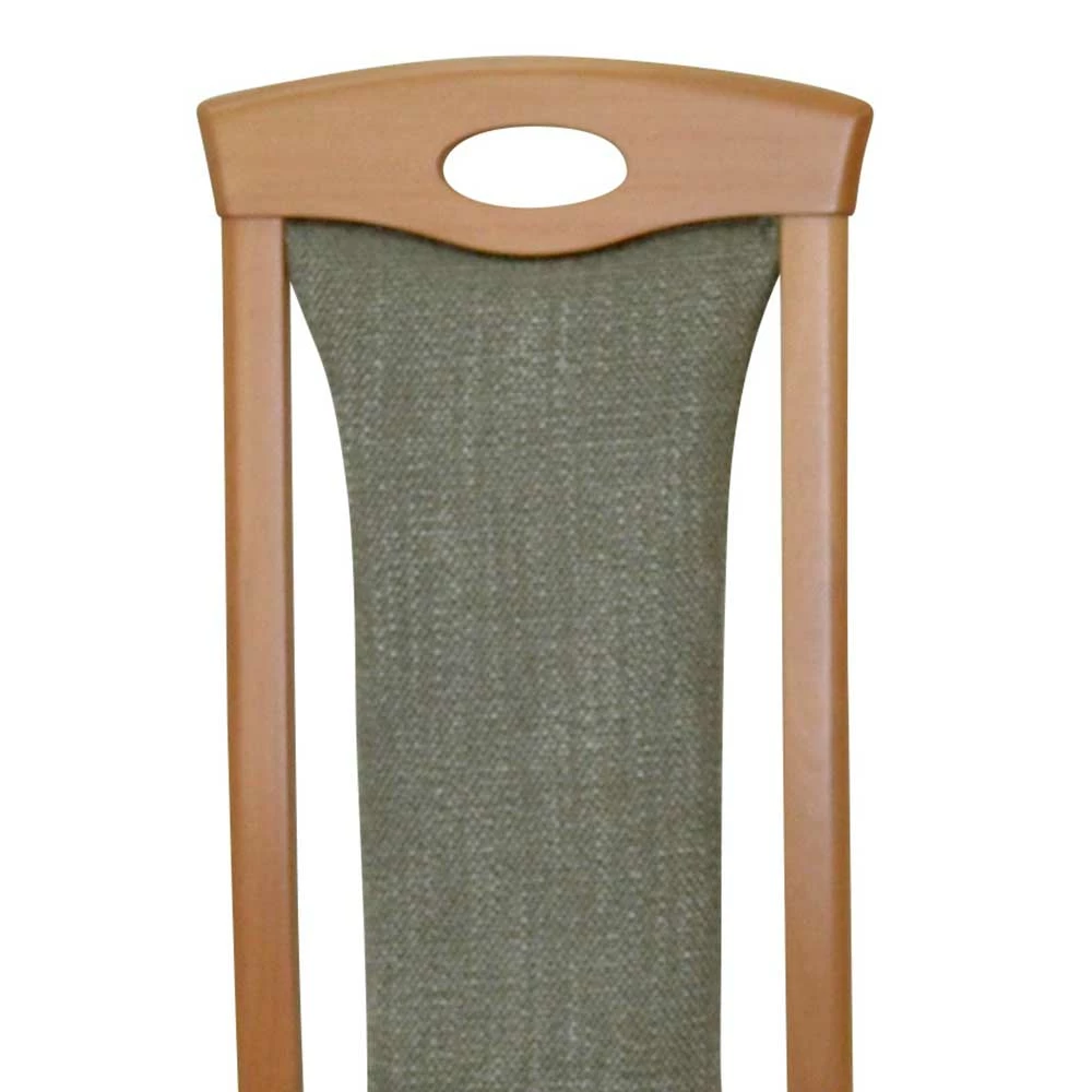 Holzstuhl Mit Polsterung In Grün - Regnia (2er Set) - Image 4