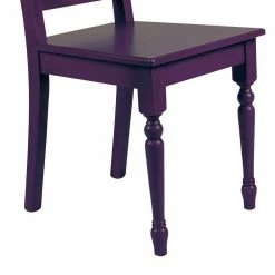 Holzstuhl Lisboa In Violett -Dariana shop holzstuhl violett fichte massivholz lisboa 02