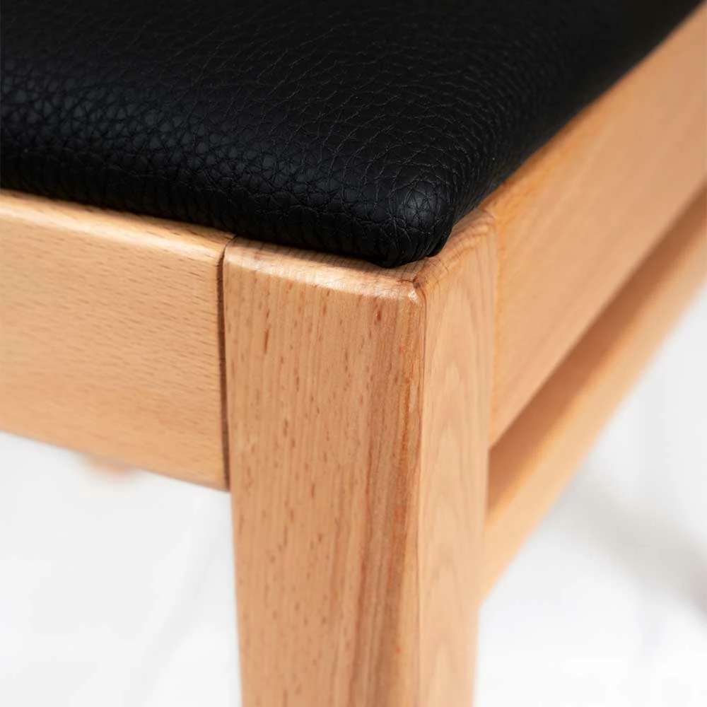 Kernbuche Stühle Mit Polstersitz - Calypso (2er Set) - Image 4