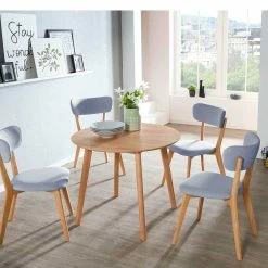 Kernbuche Stuhl Mit Stoff Hellblau - Maduera -Dariana shop kernbuche stuhl mit stoff hellblau an lehne sitzflaeche maduera 04