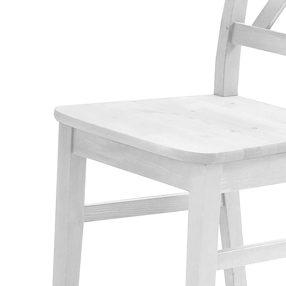 Kieferstuhl Satumare In Weiß (2er Set) - Image 4