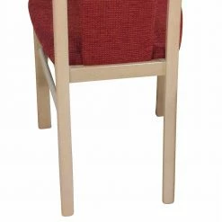 Klassischer Küchenstuhl Mit Polsterung Rot Leserias & Buchenholz (2er Set) -Dariana shop klassischer kuechenstuhl mit polsterung rot buchenholz leserias 04