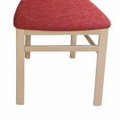 Klassischer Küchenstuhl Mit Polsterung Rot Leserias & Buchenholz (2er Set) -Dariana shop klassischer kuechenstuhl mit polsterung rot buchenholz leserias 05
