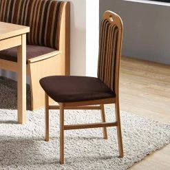 Klassischer Polsterstuhl Sondres Mit Massivholz Buche