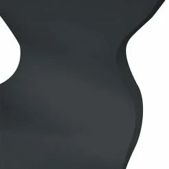 Küche Schalenstühle In Schwarz - Roswito (4er Set) -Dariana shop kueche schalenstuehle in schwarz aus kunststoff mit holzbeinen roswito 05