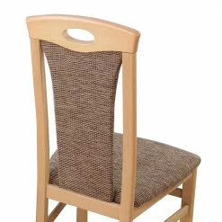 Küchenstühle In Buche & Braun - Beno (2er Set) 5 Küchenstühle In Buche & Braun - Beno (2er Set) -Dariana shop kuechenstuehle in buche braun aus massivholz strukturstoff beno 03