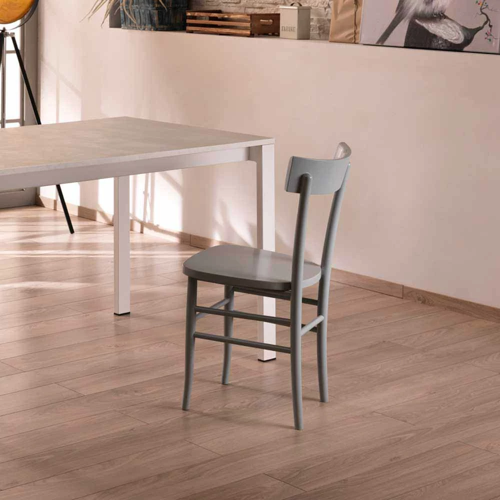 Küchenstuhl Mascolina In Hellgrau (2er Set) - Image 3