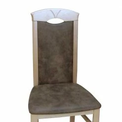 Küchenstuhl In Vintage Braun Microfaser Foskany & Buchefarben (2er Set) 4 Küchenstuhl In Vintage Braun Microfaser Foskany & Buchefarben (2er Set) -Dariana shop kuechenstuhl in vintage braun microfaser buchefarben foskany 02