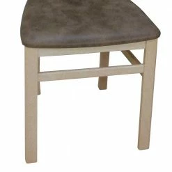 Küchenstuhl In Vintage Braun Microfaser Foskany & Buchefarben (2er Set) 6 Küchenstuhl In Vintage Braun Microfaser Foskany & Buchefarben (2er Set) -Dariana shop kuechenstuhl in vintage braun microfaser buchefarben foskany 04