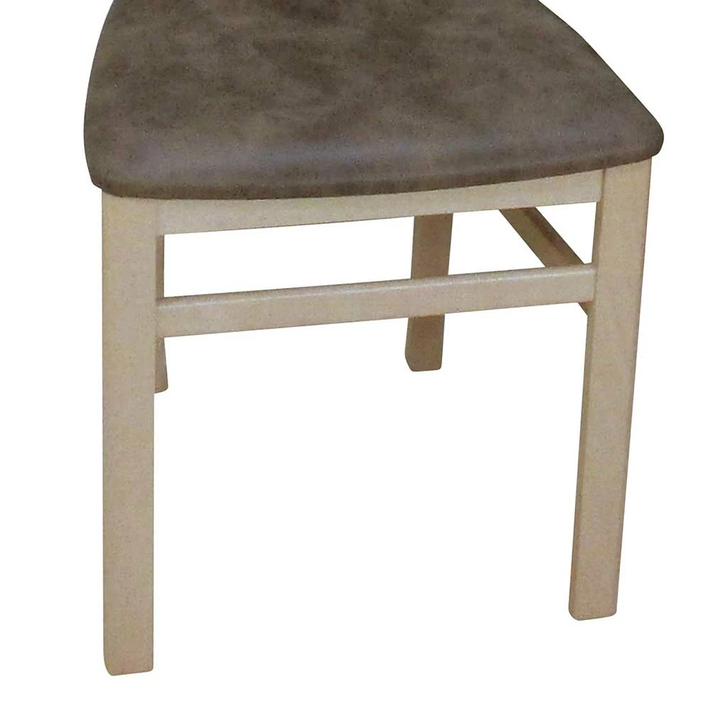 Küchenstuhl in Vintage Braun Microfaser Foskany & Buchefarben (2er Set) Küchenstuhl In Vintage Braun Microfaser Foskany & Buchefarben (2er Set) -Dariana shop kuechenstuhl in vintage braun microfaser buchefarben foskany 04