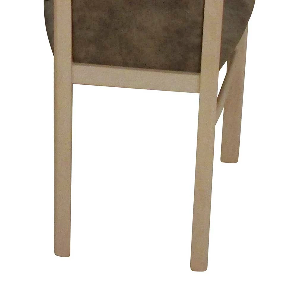 Küchenstuhl in Vintage Braun Microfaser Foskany & Buchefarben (2er Set) Küchenstuhl In Vintage Braun Microfaser Foskany & Buchefarben (2er Set) -Dariana shop kuechenstuhl in vintage braun microfaser buchefarben foskany 05