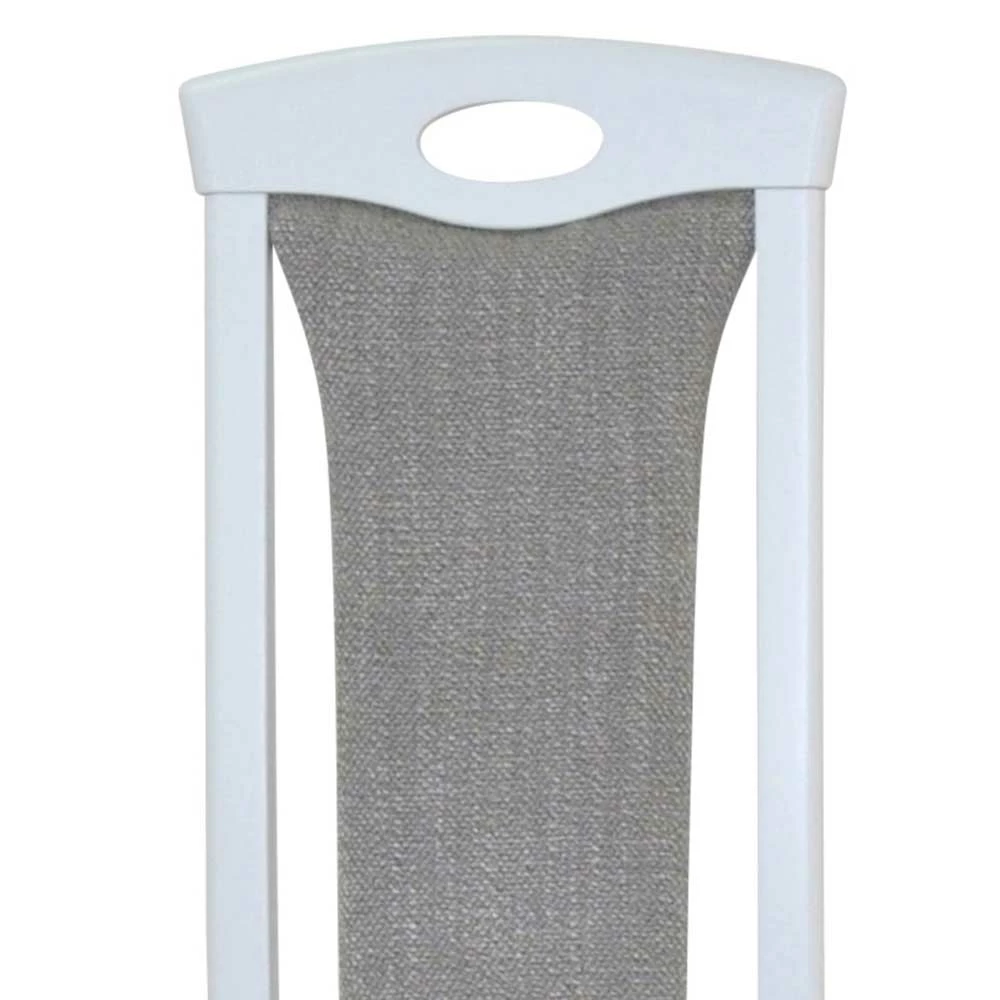 Küchenstuhl in Weiß & Hellgrau - Cubanero (2er Set) Küchenstuhl In Weiß & Hellgrau - Cubanero (2er Set) -Dariana shop kuechenstuhl in weiss hellgrau im material mix cubanero 03