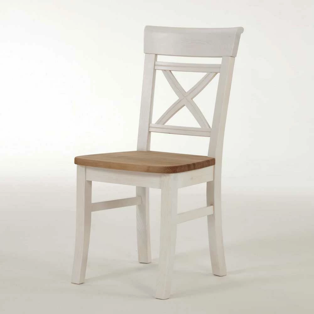 Küchenstuhl Lugon Im Landhaus Design (2er Set) - Image 2