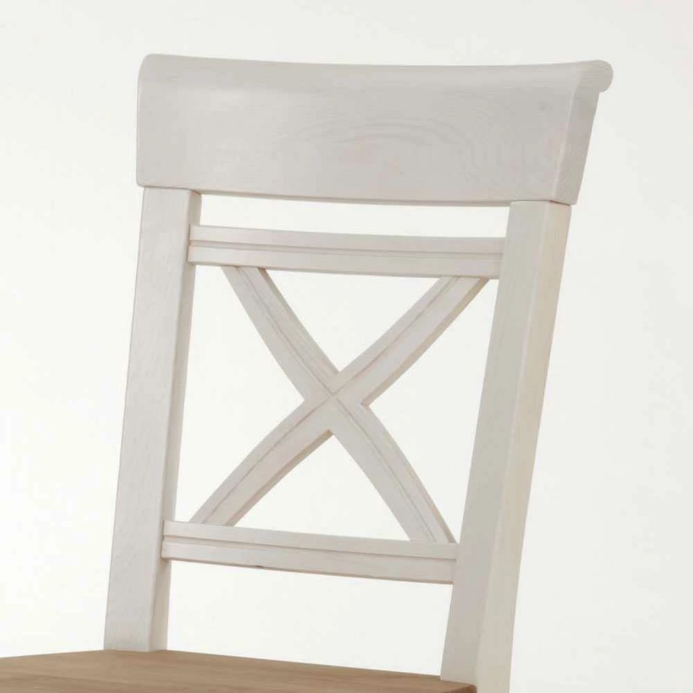 Küchenstuhl Lugon Im Landhaus Design (2er Set) - Image 3