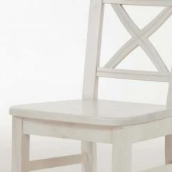 Küchenstuhl Onesti In Weiß (2er Set) 5 Küchenstuhl Onesti In Weiß (2er Set) -Dariana shop kuechenstuhl weiss kiefer massivholz onesti 03