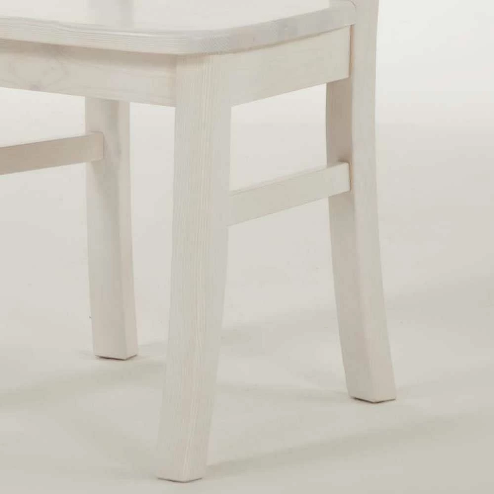 Küchenstuhl Onesti in Weiß (2er Set) Küchenstuhl Onesti In Weiß (2er Set) -Dariana shop kuechenstuhl weiss kiefer massivholz onesti 04