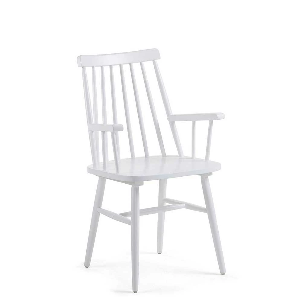 Landhaus Armlehnstuhl Aus Holz - Buhama (2er Set) - Image 2