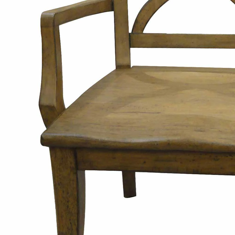 Landhaus Holzstuhl Mit Armlehnen - Rodrico (2er Set) - Image 4