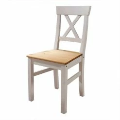 Landhaus Stuhl Elvelina Aus Kiefernholz