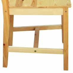 Landhausstuhl Aus Massivholz - Kascanu -Dariana shop landhausstuhl aus massivholz kiefer lackiert mit hoher lehne kascanu 05