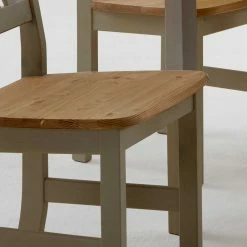 Massivholz Esszimmerstuhl Seramya In Grau (2er Set) -Dariana shop massivholz esszimmerstuhl grau landhaus seramya 03