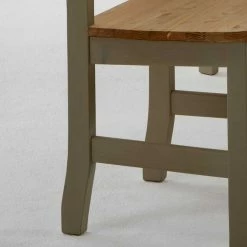 Massivholz Esszimmerstuhl Seramya In Grau (2er Set) -Dariana shop massivholz esszimmerstuhl grau landhaus seramya 04