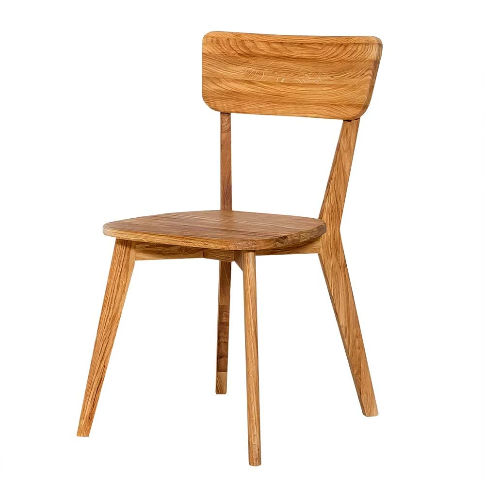 Massivholzstuhl aus geölter Eiche - Emilijan Massivholzstuhl Aus Geölter Eiche - Emilijan -Dariana shop massivholzstuhl aus geoelter eiche in moderner optik emilijan f