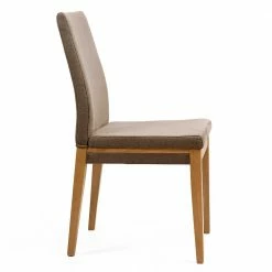 Microfaser Esszimmerstuhl In Taupe - Toseru 4 Microfaser Esszimmerstuhl In Taupe - Toseru -Dariana shop microfaser esszimmerstuhl in taupe mit gestell eiche bianco massiv toseru 02