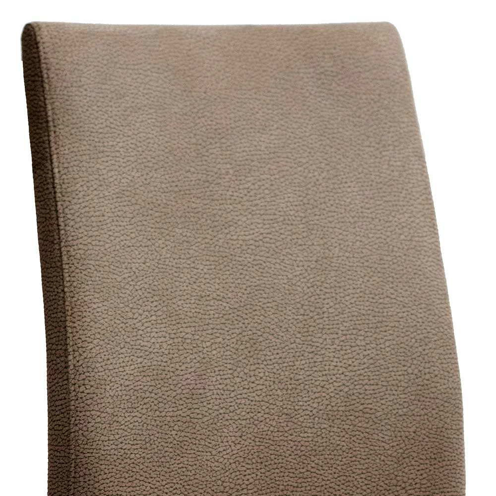 Microfaser Esszimmerstuhl in Taupe - Toseru Microfaser Esszimmerstuhl In Taupe - Toseru -Dariana shop microfaser esszimmerstuhl in taupe mit gestell eiche bianco massiv toseru 04