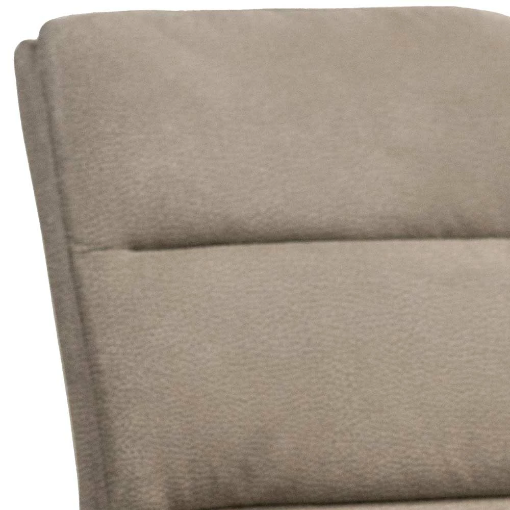 Microfaser Küchenstuhl In Taupe - Vrunda 7 Microfaser Küchenstuhl In Taupe - Vrunda – Bild 5