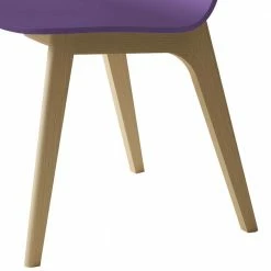 Moderner Esszimmerstuhl In Lila & Buche - Bevania -Dariana shop moderner esszimmerstuhl in lila buche mit massivholzgestell bevania 03