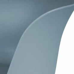 Moderner Schalenstuhl In Graublau - Badry (4er Set) 7 Moderner Schalenstuhl In Graublau - Badry (4er Set) -Dariana shop moderner schalenstuhl in graublau mit holz gestell buche badry 05