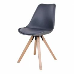 Pflegeleichte Stühle In Grau & Natur - Manifesto (2er Set)