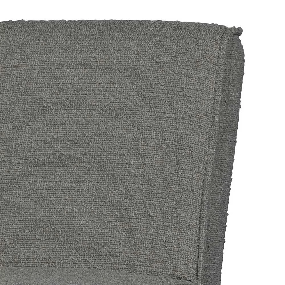 Polsterstühle aus Boucle in Grau - Vientors (2er Set) Polsterstühle Aus Boucle In Grau - Vientors (2er Set) -Dariana shop polsterstuehle aus boucle in grau und massivholz in schwarz vientors 05