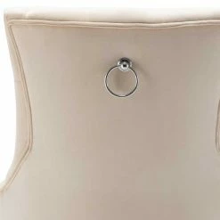 Polsterstühle In Creme & Natur - Karama (2er Set) 6 Polsterstühle In Creme & Natur - Karama (2er Set) -Dariana shop polsterstuehle in creme natur aus samt gummibaumholz karama 04