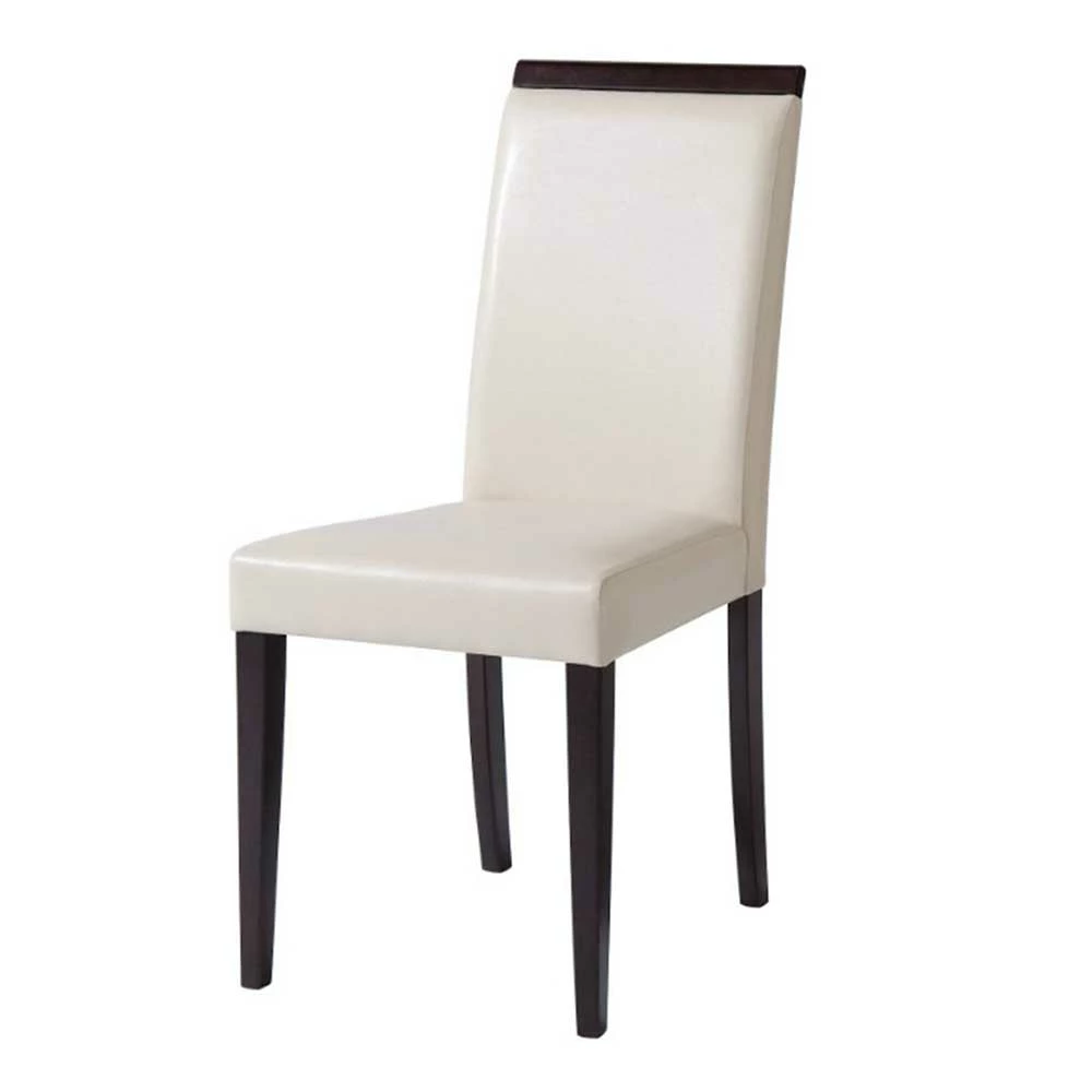 Polsterstühle In Creme & Wenge - Soera (2er Set)