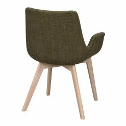 Polsterstühle Mit Armlehnen In Dunkelgrün - Termi (2er Set) 6 Polsterstühle Mit Armlehnen In Dunkelgrün - Termi (2er Set) -Dariana shop polsterstuehle mit armlehnen in dunkelgruen mit eiche gestell white wash termi 04