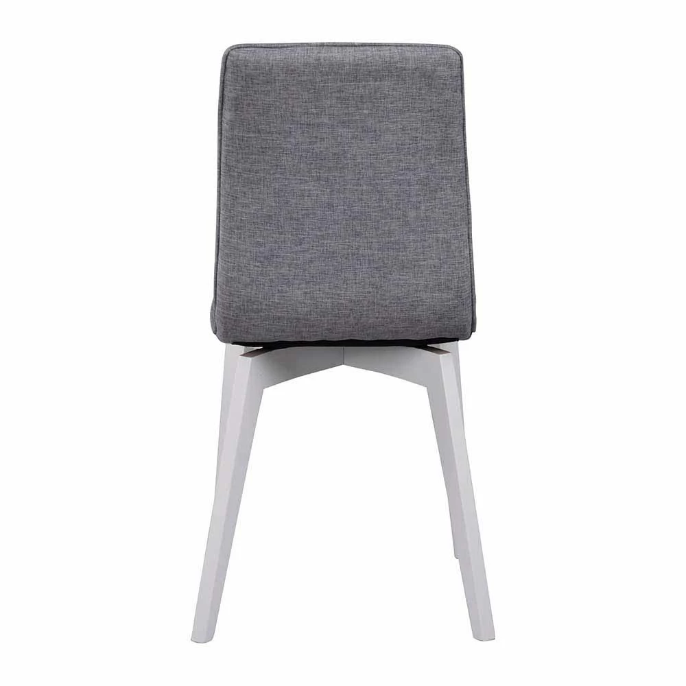 Polsterstuhl In Grau & Weiß - Emalika (2er Set) - Image 5