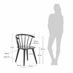 Retro Armlehnenstuhl Mezera Aus Gummibaum (2er Set) 6 Retro Armlehnenstuhl Mezera Aus Gummibaum (2er Set) -Dariana shop retro armlehnenstuhl aus gummibaum in schwarz mezera 05