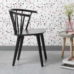 Retro Armlehnenstuhl Mezera Aus Gummibaum (2er Set) 7 Retro Armlehnenstuhl Mezera Aus Gummibaum (2er Set) -Dariana shop retro armlehnenstuhl aus gummibaum in schwarz mezera 06