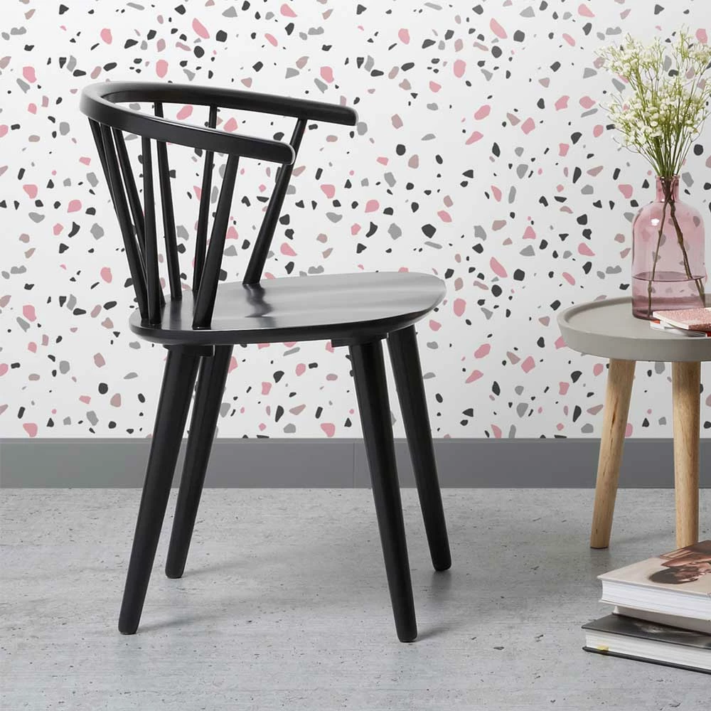 Retro Armlehnenstuhl Mezera aus Gummibaum (2er Set) Retro Armlehnenstuhl Mezera Aus Gummibaum (2er Set) -Dariana shop retro armlehnenstuhl aus gummibaum in schwarz mezera 06