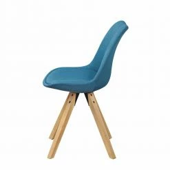 Retro Esstischstuhl Pincessa Mit Stoff In Blau (2er Set) -Dariana shop retro esstischstuhl stoff in blau moderner schalensitz pincessa 04