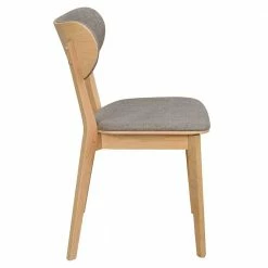 Retro Stuhl In White Wash & Grau - Gianoza (2er Set) -Dariana shop retro stuhl in white wash grau aus holz stoff gianoza 03