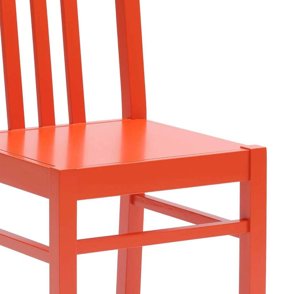 Roter Küchenstuhl Aus Holz Buche Helina Klassisch (2er Set) - Image 4