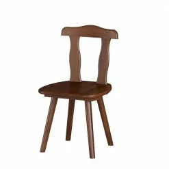 Rustikale Landhausstühle In Dunkelbraun - Lenjus (2er Set)