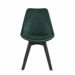 Samtstühle In Dunkelgrün - Zaydon (2er Set) 4 Samtstühle In Dunkelgrün - Zaydon (2er Set) -Dariana shop samtstuehle in dunkelgruen und schwarz buchenholz zaydon 02