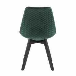 Samtstühle In Dunkelgrün - Zaydon (2er Set) 6 Samtstühle In Dunkelgrün - Zaydon (2er Set) -Dariana shop samtstuehle in dunkelgruen und schwarz buchenholz zaydon 04