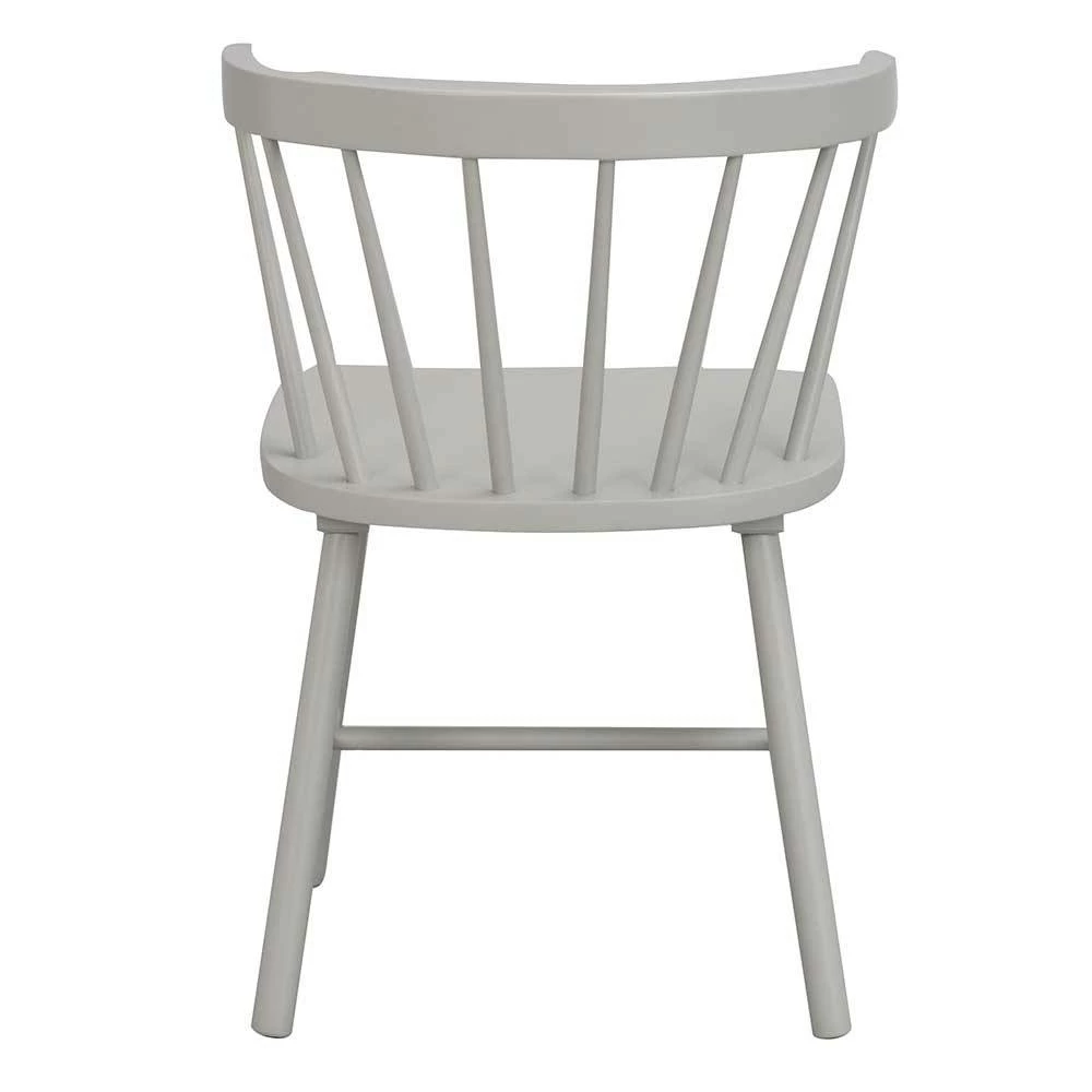 Scandi Chic Stuhl In Hellgrau Lackiert - Zaruto (2er Set) - Image 6