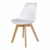 Scandi Stühle Mit Schalensitz - Waspa (2er Set) -Dariana shop scandi stuehle mit schalensitz in weiss holz natur waspa f