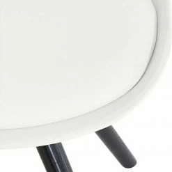 Schalenstühle In Weiß & Schwarz - Egina (2er Set) 5 Schalenstühle In Weiß & Schwarz - Egina (2er Set) -Dariana shop schalenstuehle in weiss schwarz aus pp kunstleder holz egina 03